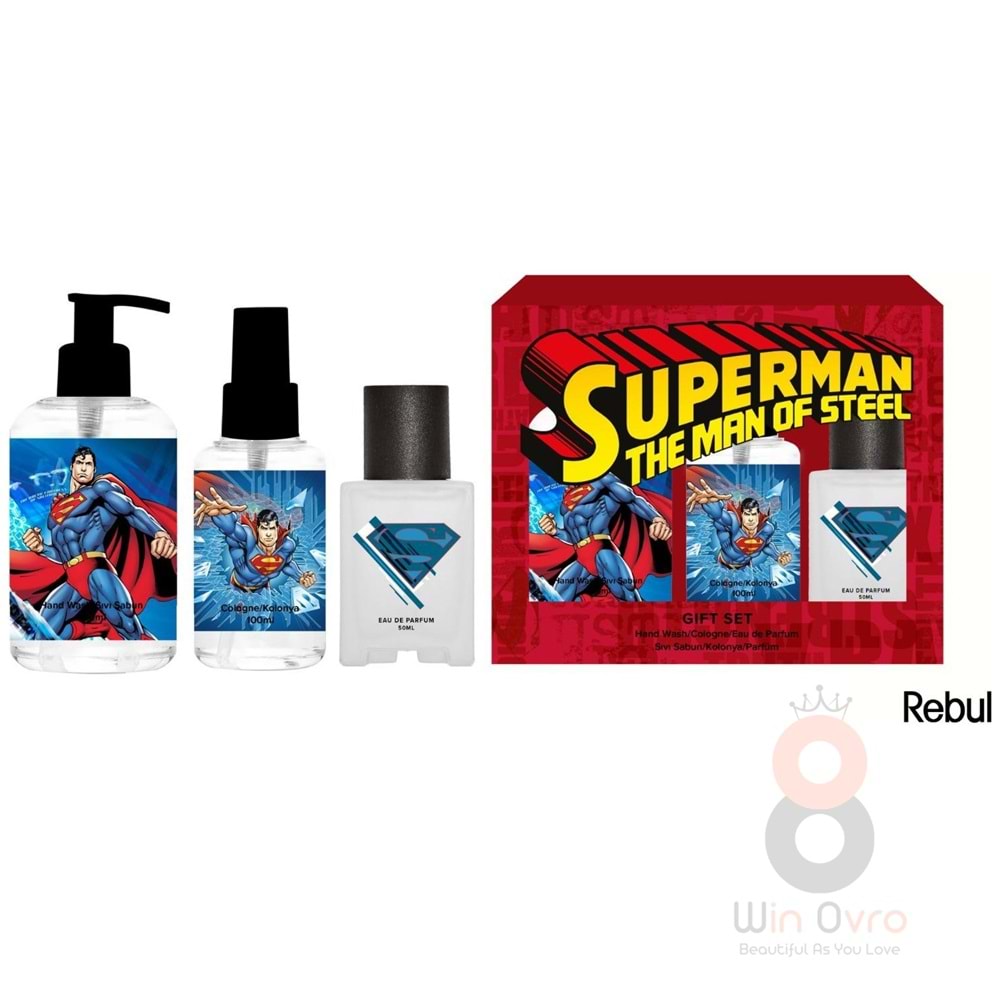 Rebul Warner Bros Superman 3'lü Set