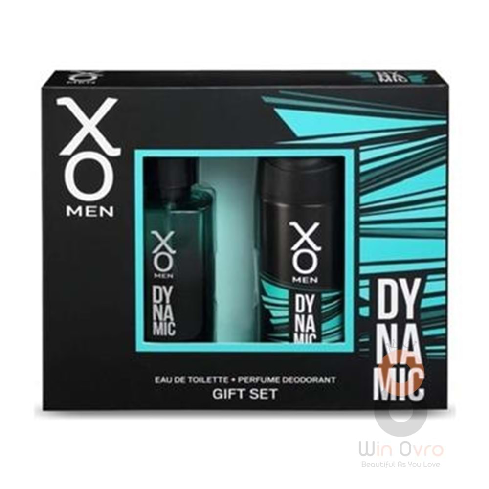 Xo Erkek Parfüm Seti Dynamic 100 ml 125 ml Deo