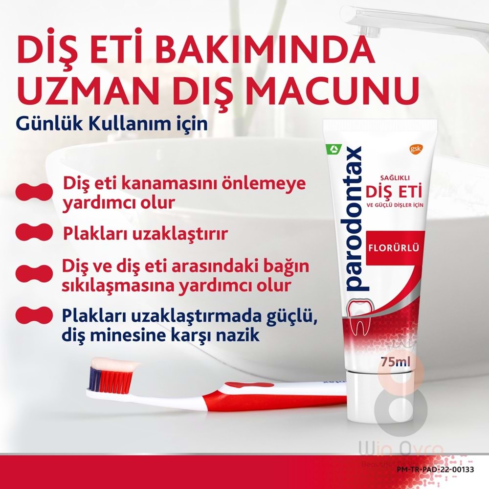 Parodontax Florürlü Diş Macunu 75 ml