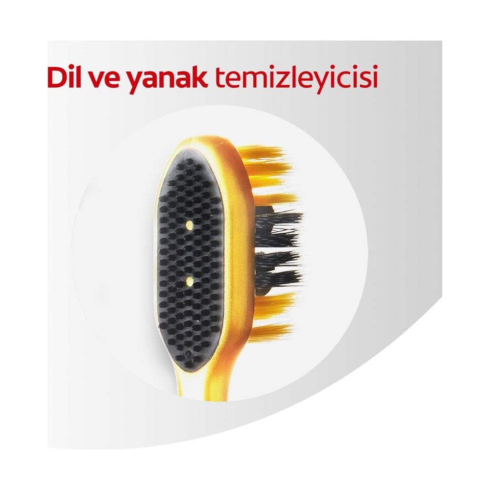 Colgate 360 Charcoal Gold Yumuşak Diş Fırçası