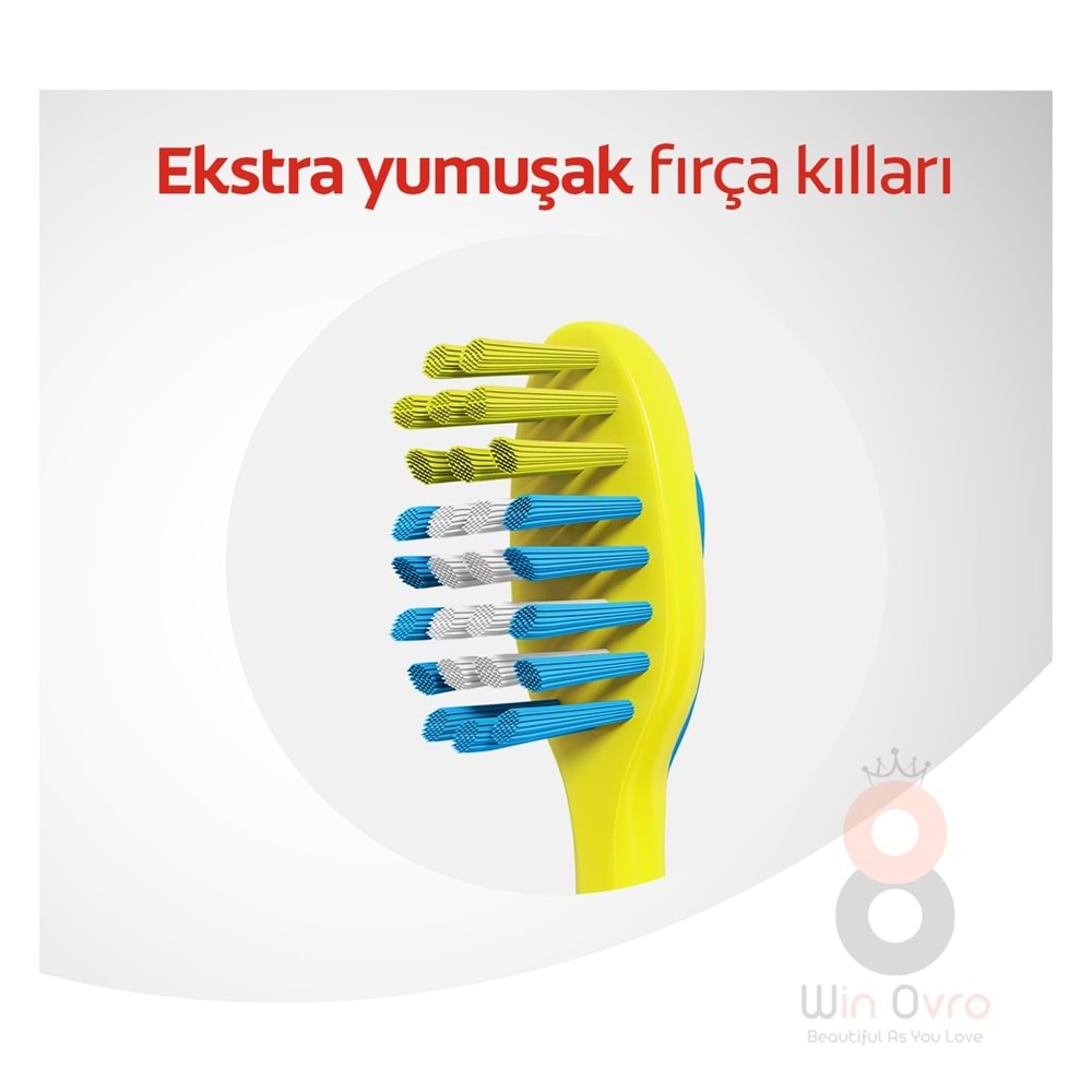 Colgate Minions 6+ Yaş Vakumlu Yapışkan Sap Ekstra Yumuşak Çocuk Diş Fırçası