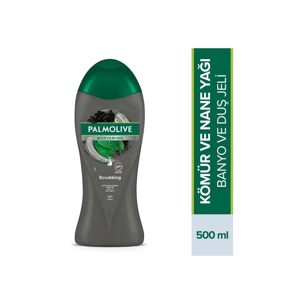 Palmolive Body & Mind Kömür ve Nane Yağı Banyo ve Duş Jeli 500 ml