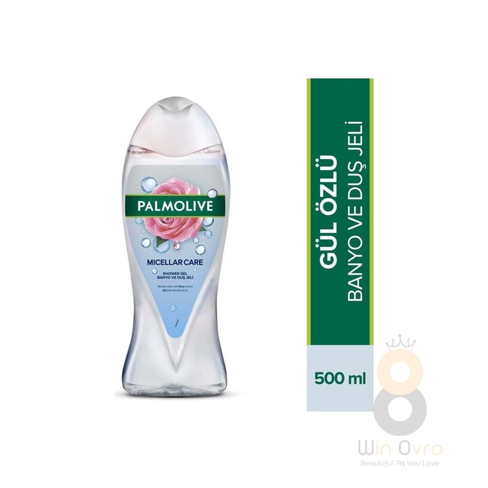 Palmolive Micellar Care Banyo ve Duş Jeli Gül Özlü 500 ml