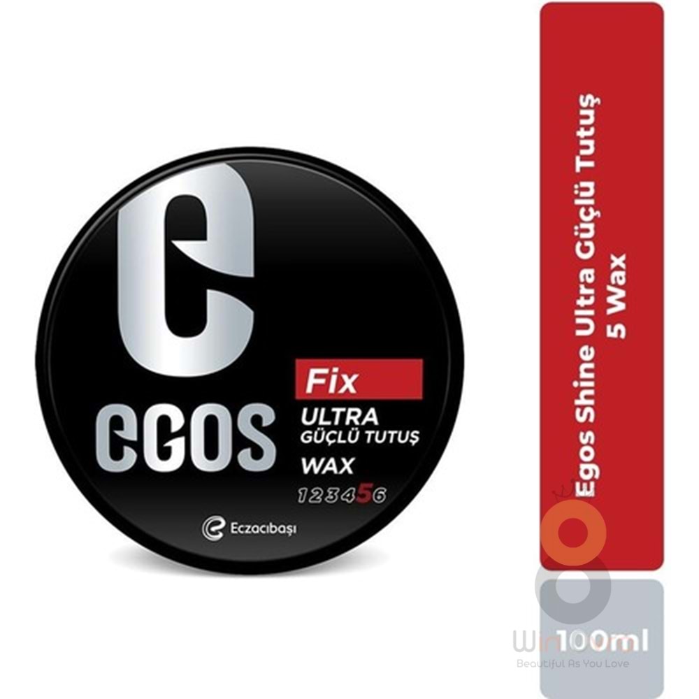 Egos Fix Ultra Güçlü Tutuş 5 Wax 100ML