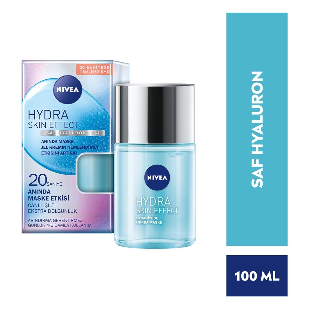 Nivea Hydra Skin Effect 20 Saniyede Anında Yüz Maskesi 100ml