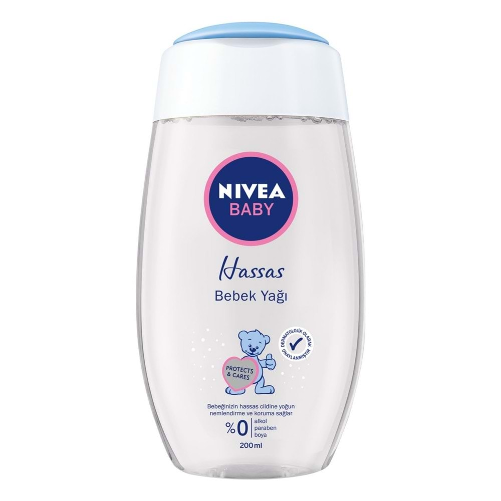 Nivea Baby Bebek Yağı 200 Ml.