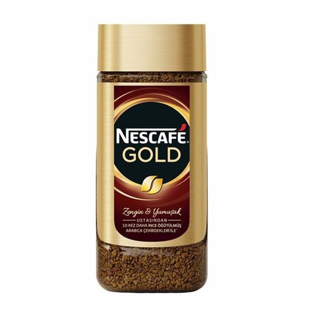 Nescafe Gold Çözünebilir Kahve Kavanoz 100 Gr
