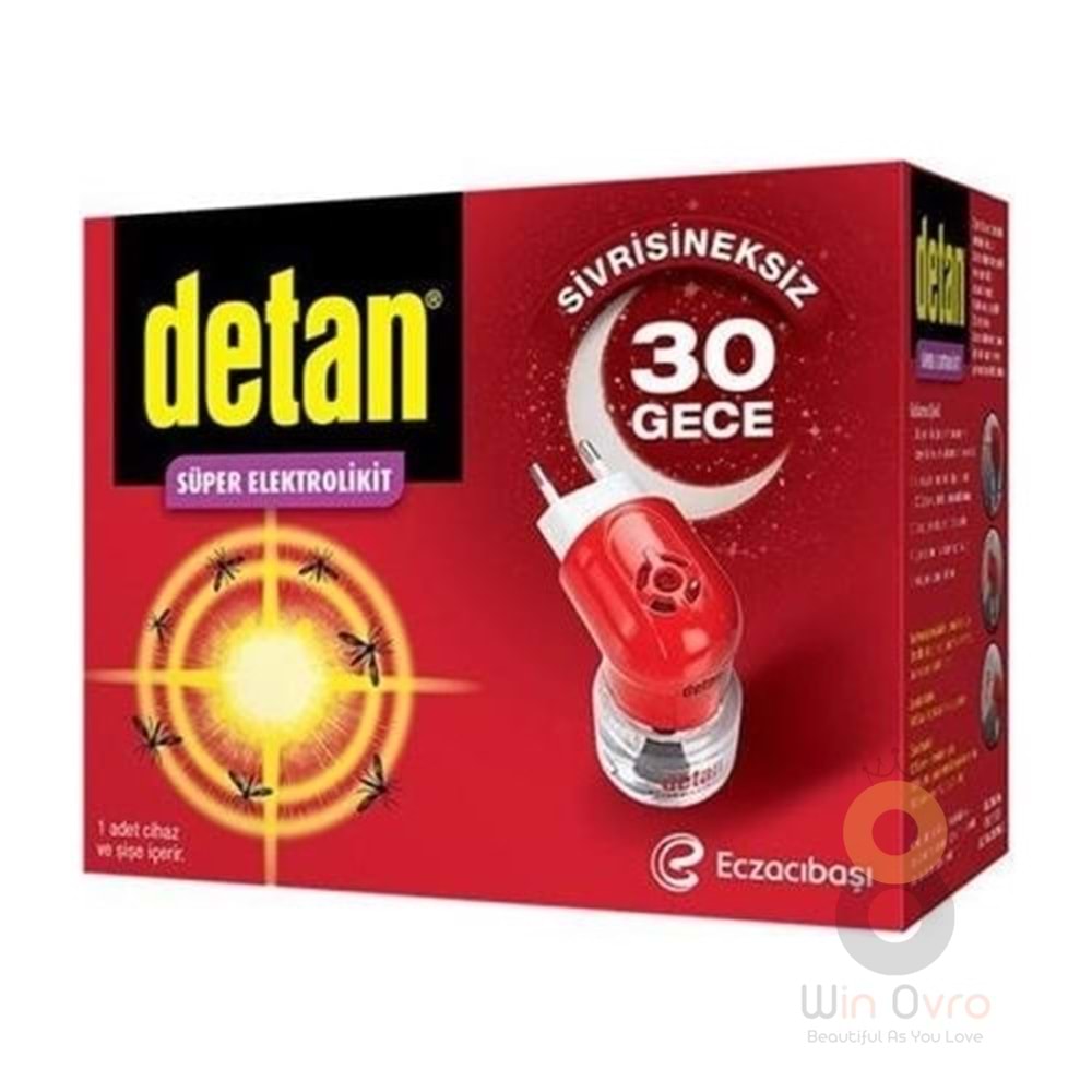 Detan Likit Makine + Yedek 30 Gece