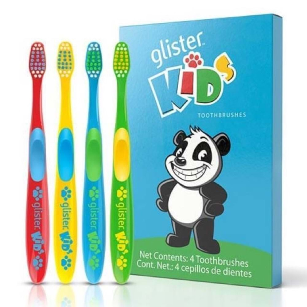 Amway Glister Kids Tooth Brushes Çocuk Diş Fırçası 4 lü Paket