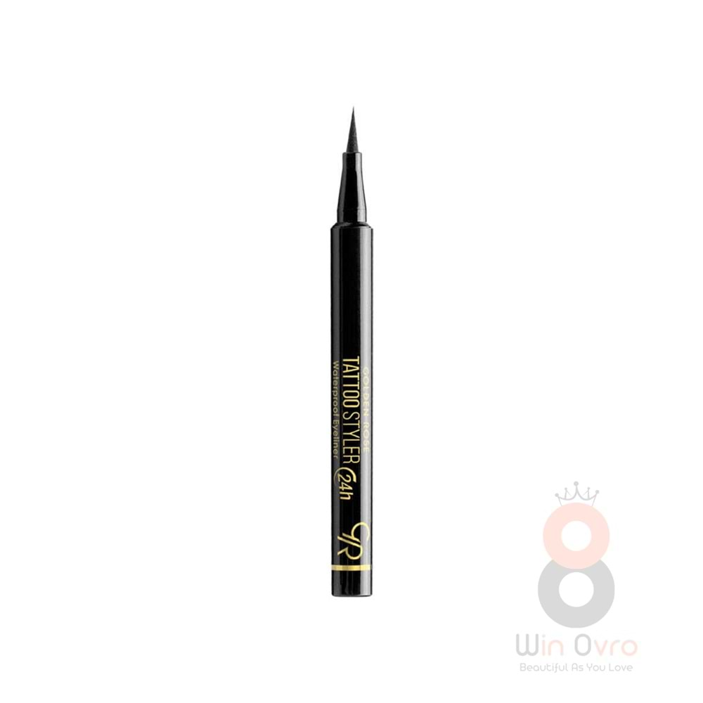 Golden Rose Tattoo Styler Waterproof Eyeliner Midnight Black
