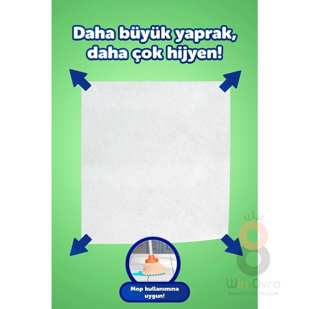 Solo Tüm Yüzeyler Islak Temizleme Havlusu Xl 80 Yaprak