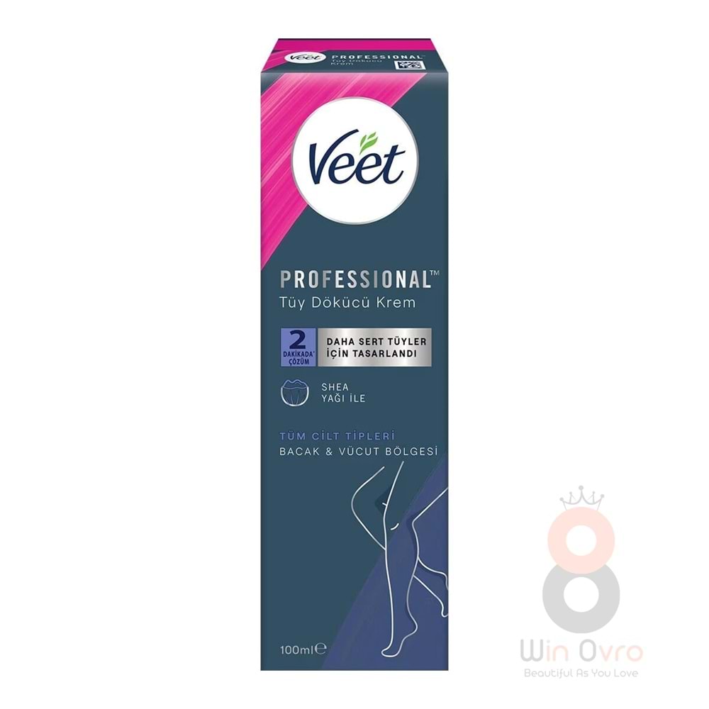 Veet Professional Tüy Dökücü Krem Bacak & Vücut Bölgesi 100 ml
