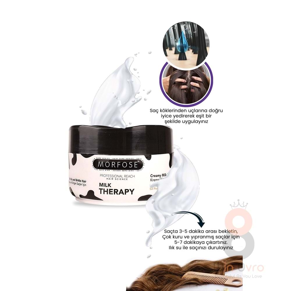 Morfose Milk Therapy Saç Maskesi 500 ml