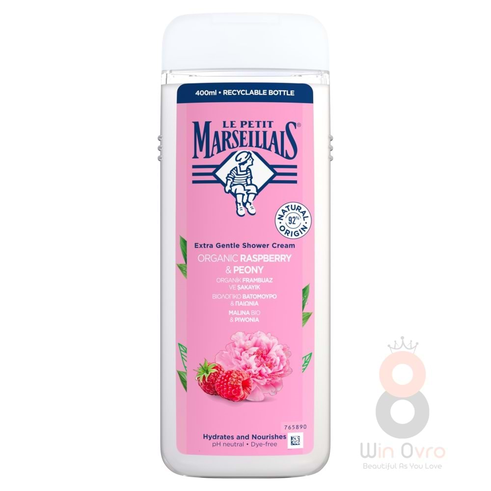 Le Petit Marseillais Duş Jeli Frambuaz Ve Şakayık 400ml