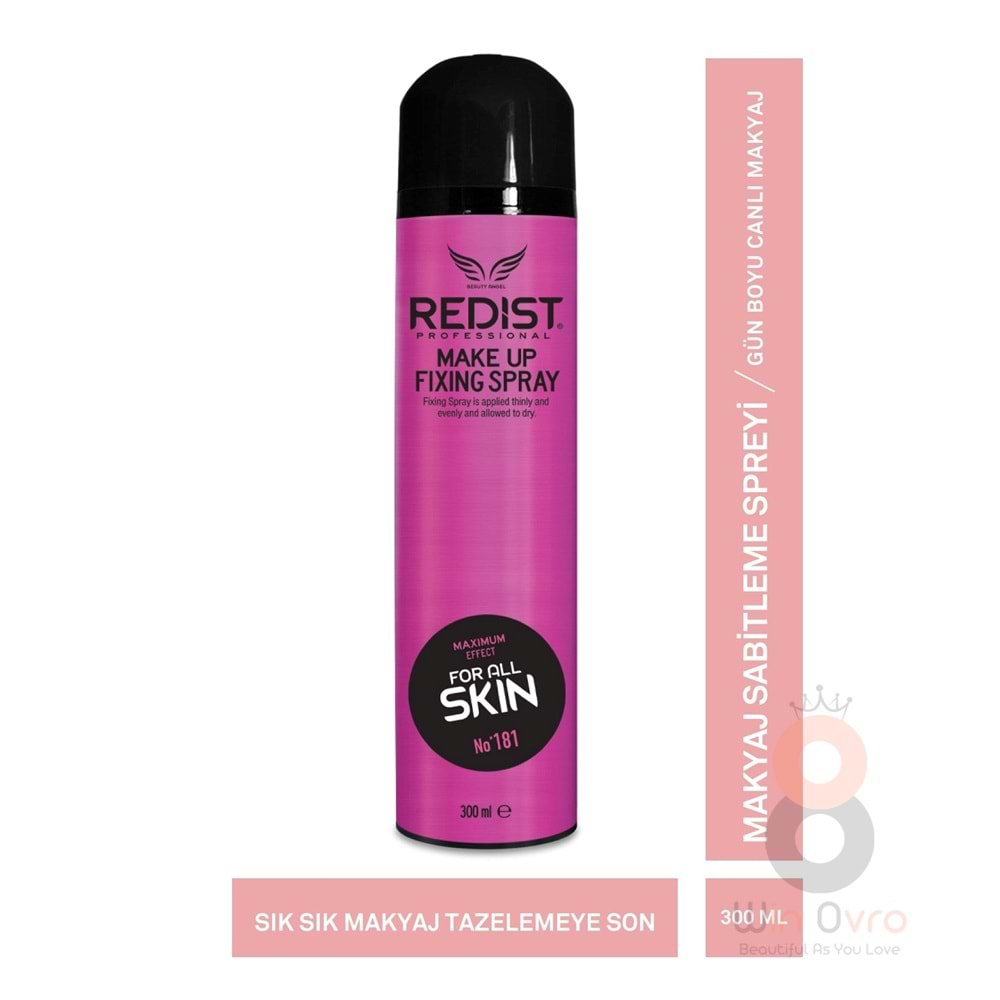 Redist Makyaj Sabitleme Spreyi 300 Ml