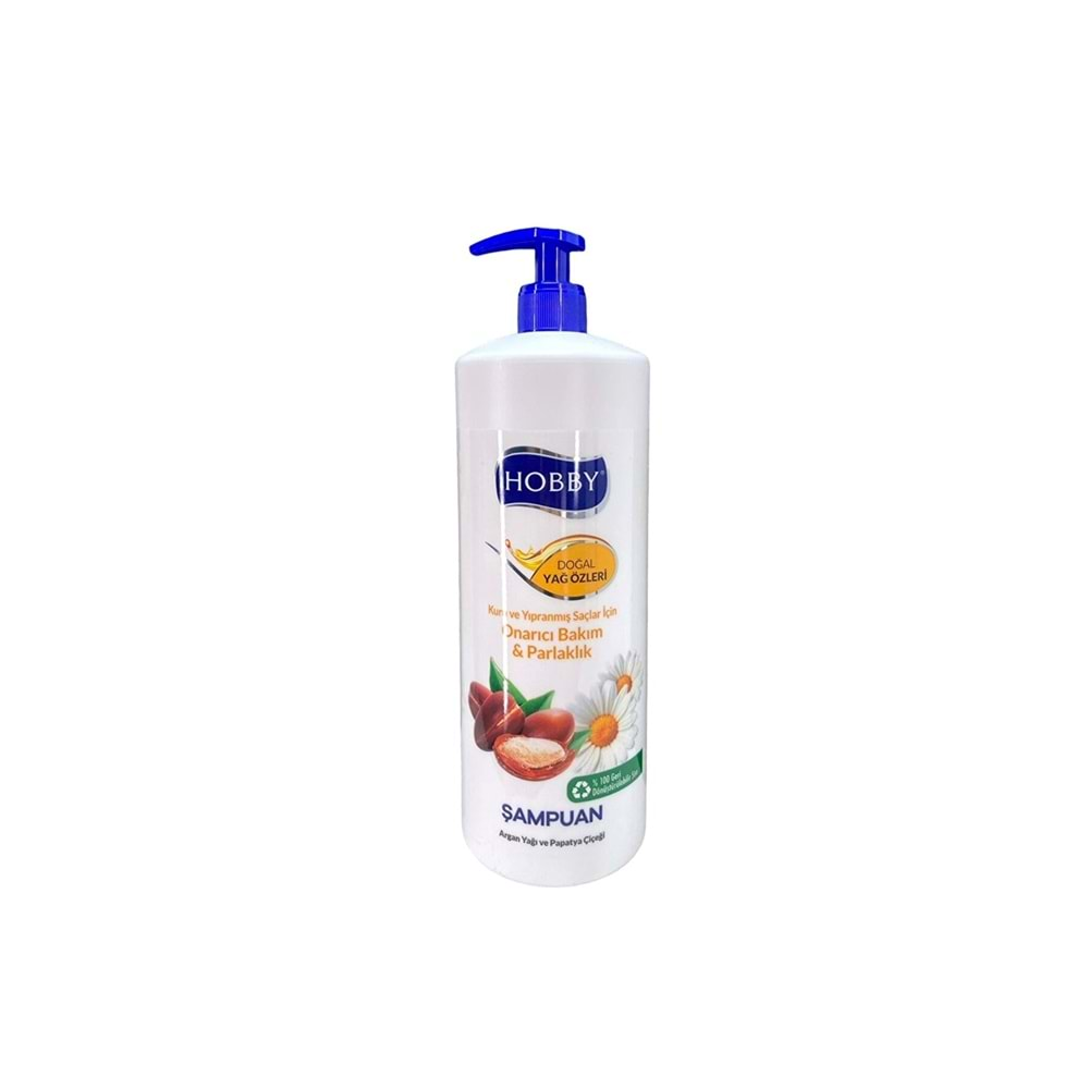 Hobby Argan Yağı Ve Papatya Çiçeği Şampuan 1000 ML