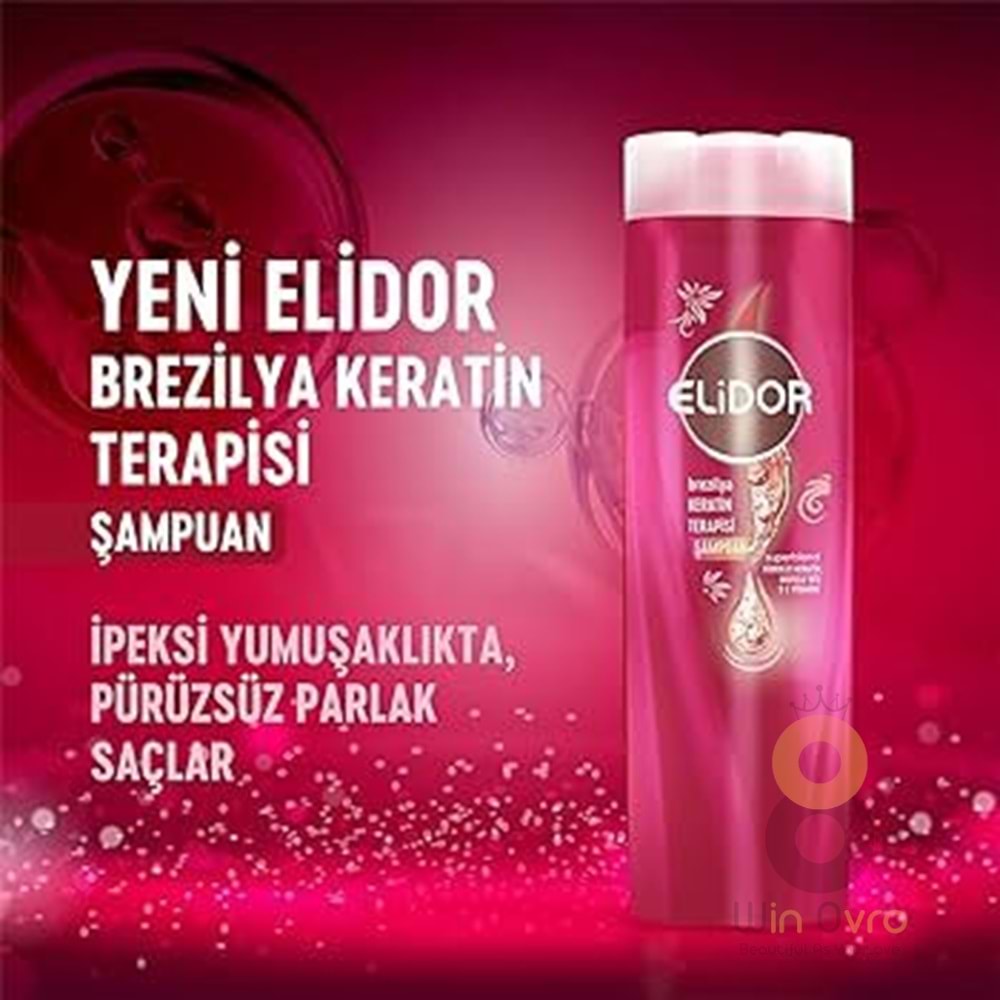 Elidor Saç Bakım Kremi Brezilya Keratin Terapisi 350 Ml