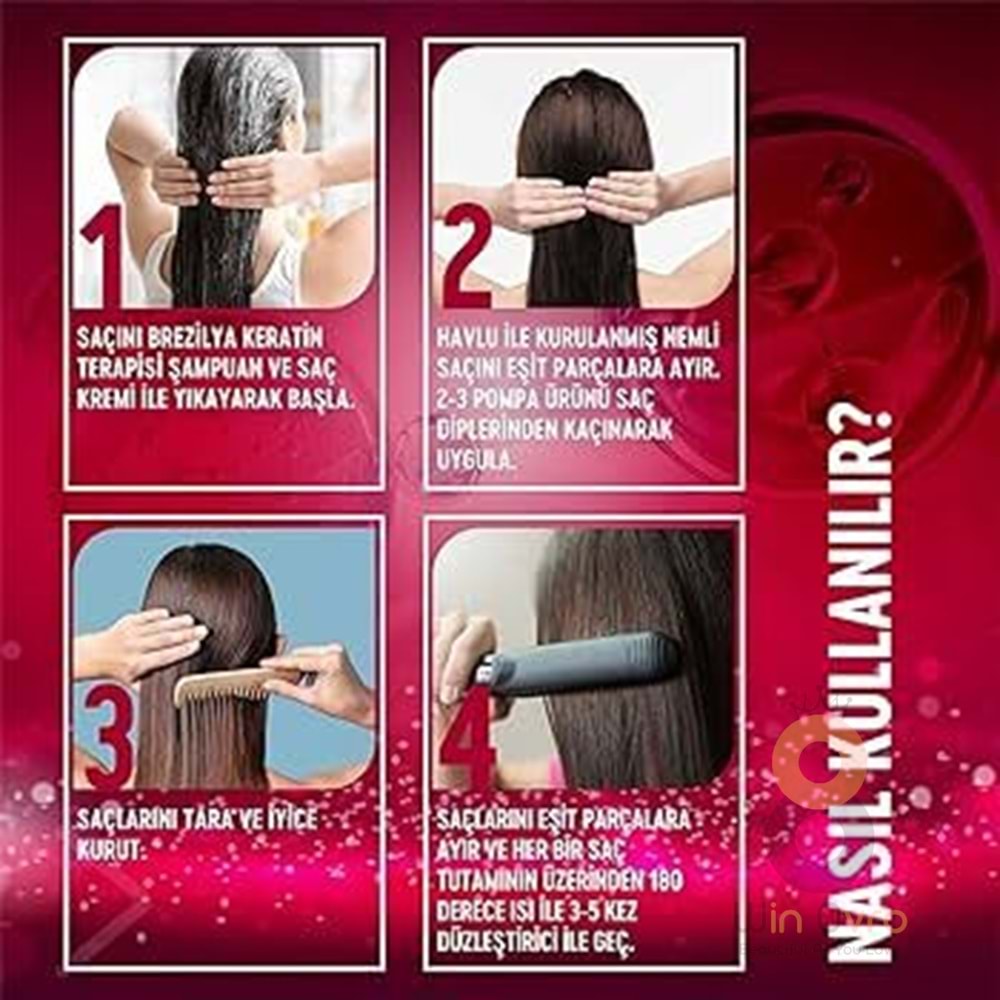 Elidor Saç Bakım Kremi Brezilya Keratin Terapisi 350 Ml