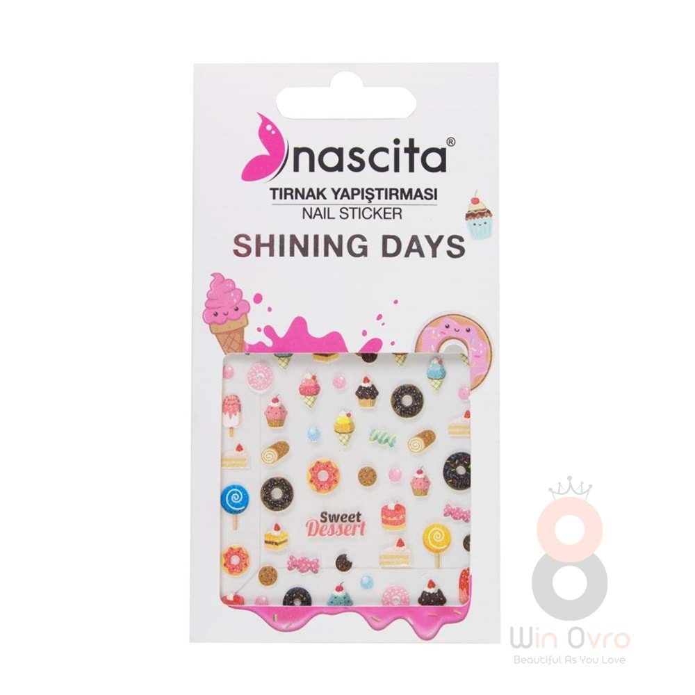 Nascita Sweet Desert Tırnak Stickerı - 25