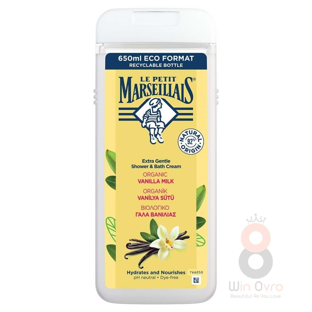 Le Petit Marseillais Vanilya Sütü Duş Jeli 650 Ml
