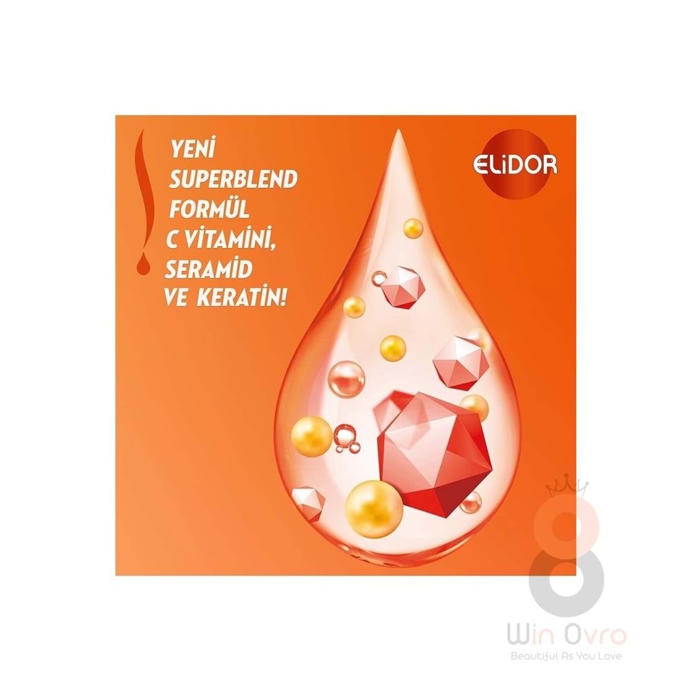 Elidor Superblend Sıvı Saç Bakım Kremi Anında Onarıcı Kırılma Karşıtı Yoğun Besleyici 200 Ml