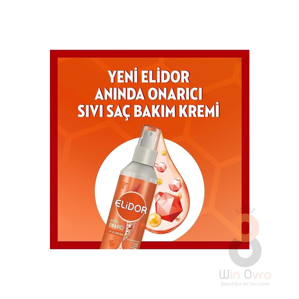 Elidor Superblend Sıvı Saç Bakım Kremi Anında Onarıcı Kırılma Karşıtı Yoğun Besleyici 200 Ml