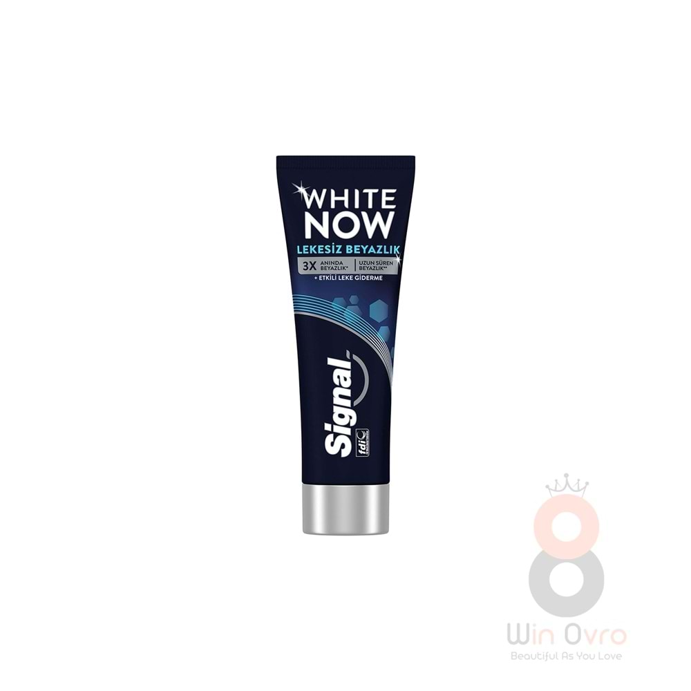 Signal White Now Leke Karşıtı Kahve Ve Sigara Içenler Için Beyazlatıcı Diş Macunu 75 ml