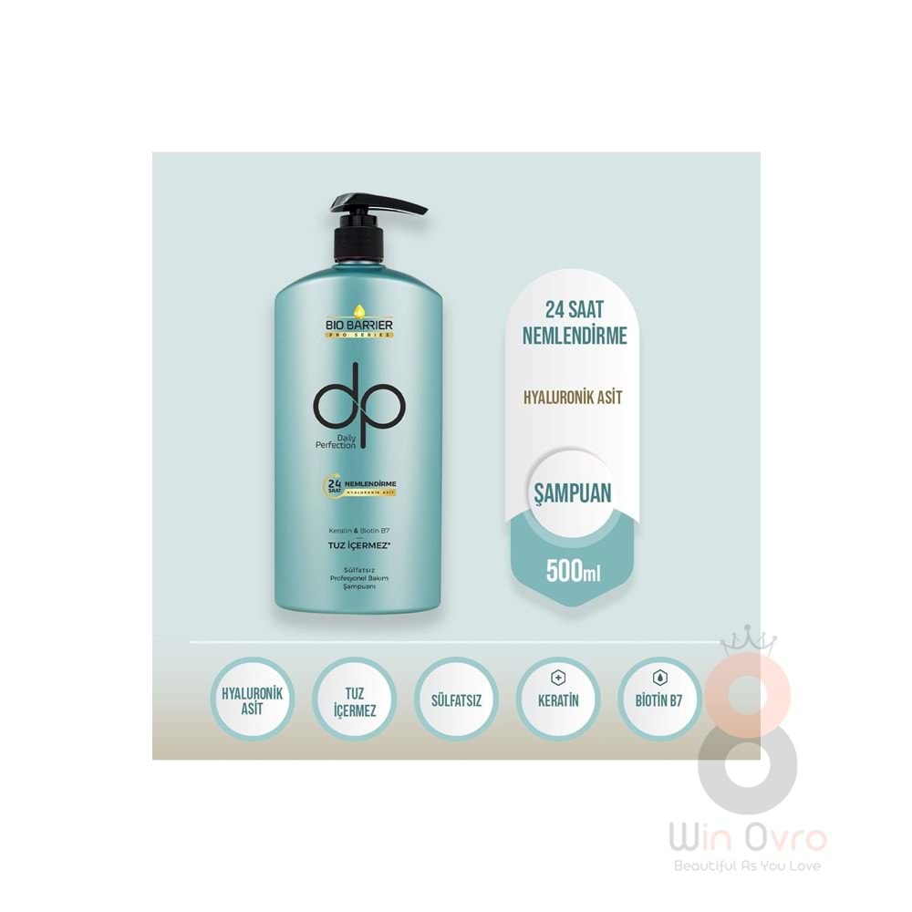 Dp Bio Barrier 24 Saat Nemlendirici Şampuan 500 ml