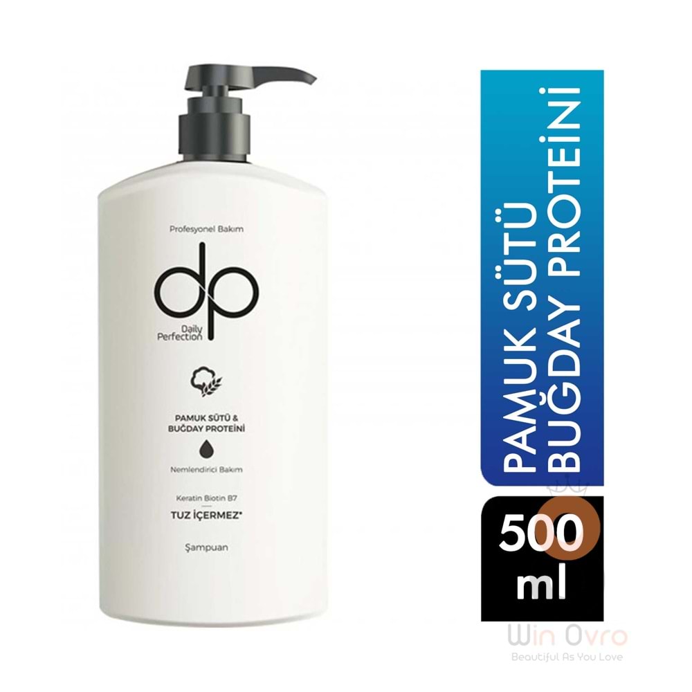 Dp Daily Perfection Şampuan Pamuk Sütü ve Buğday Proteini 500 ml