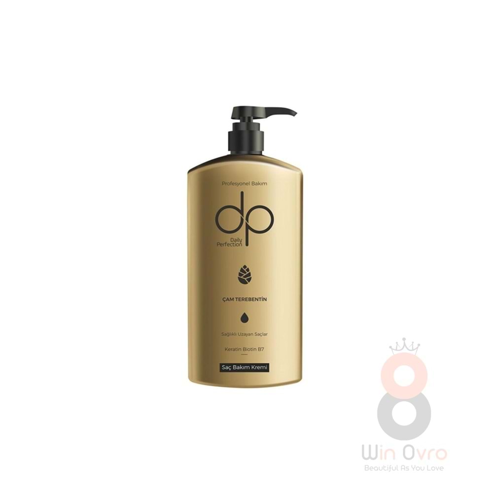 Dp Daily Perfection Organik Çam Terebentin Profesyonel Keratin Biotin Saç Bakım Kremi 500 ml