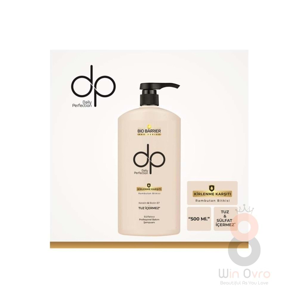 Dp Bio Barrier Kirlenme Karşıtı Şampuan 500 Ml