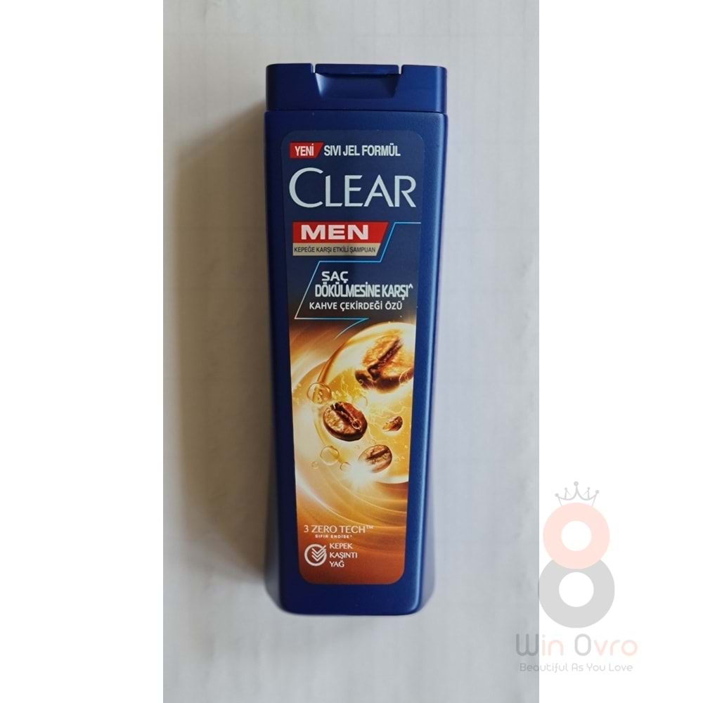 Clear Men Saç Dökülmesine Ve Kepeğe Karşı Şampuan 180 Ml Seyahat Boy