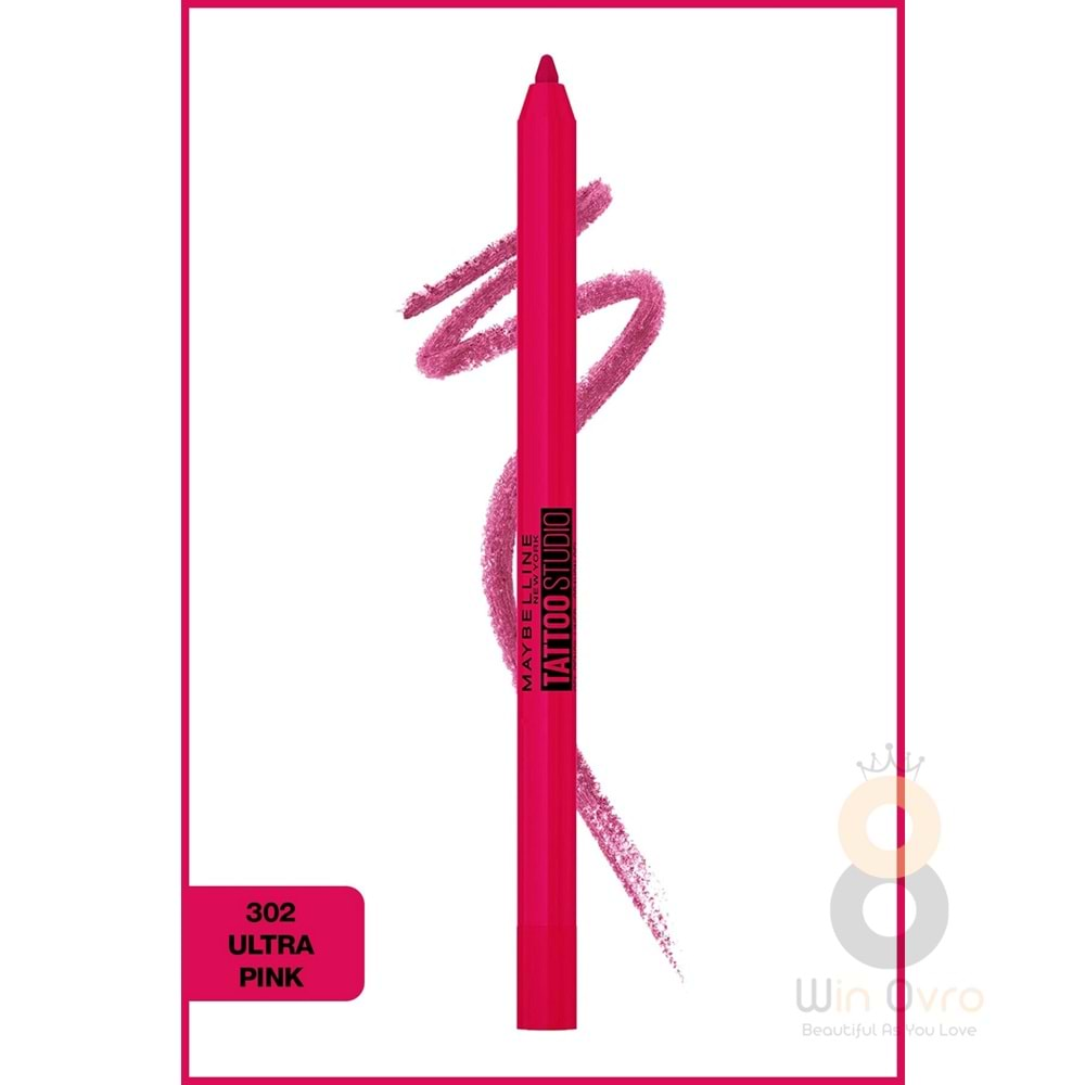 Maybelline New York Tattoo Liner Jel Göz Kalemi Ultra Pink TATTO LİNER