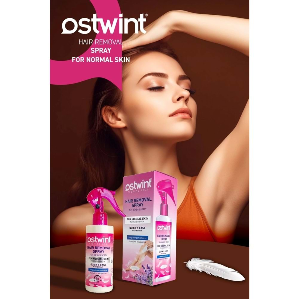 Ostwint Normal Ciltler için Tüy Dökücü Sprey 150 ml Kadın