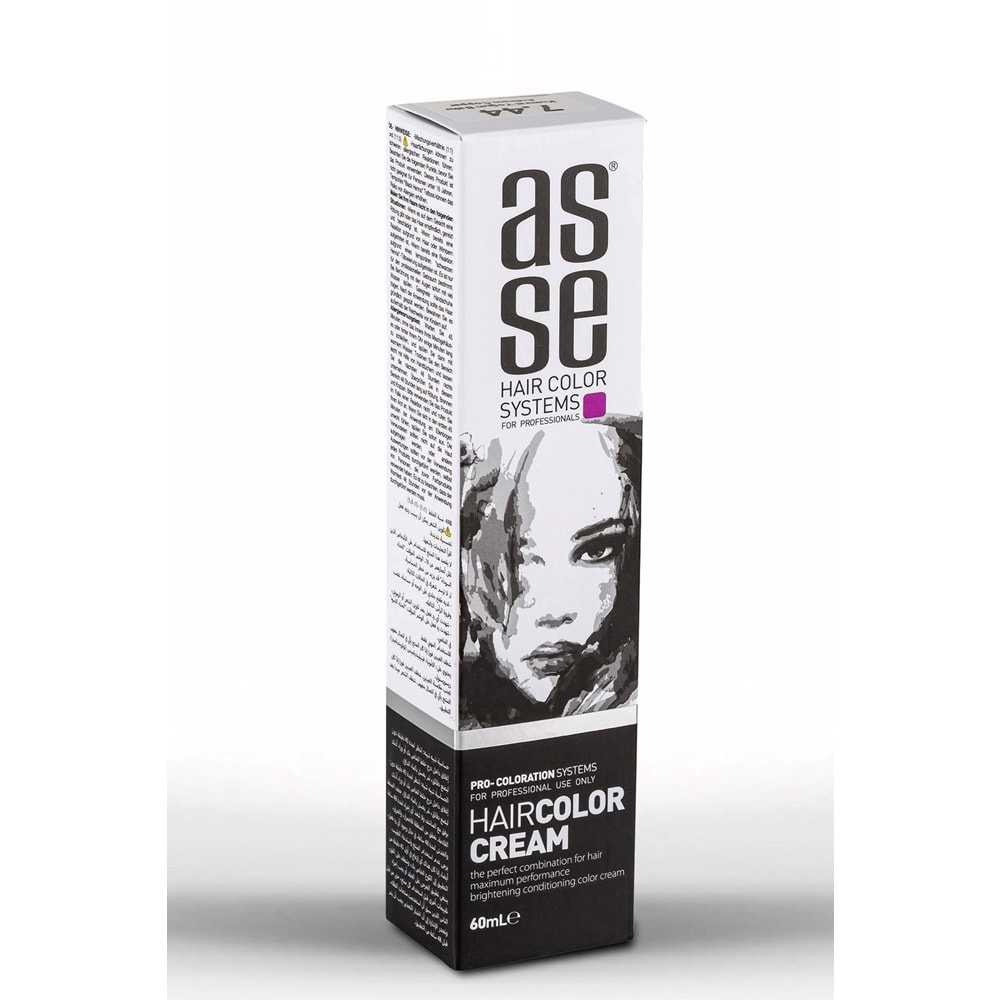 Asse 7.11 Yoğun Küllü Kumral - 60ml Tüp Boya