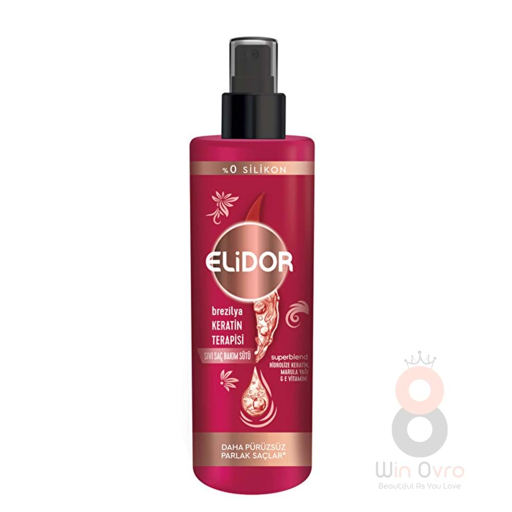 Elidor Brezilya Keratin Terapisi Sıvı Saç Bakım Sütü 200 ml