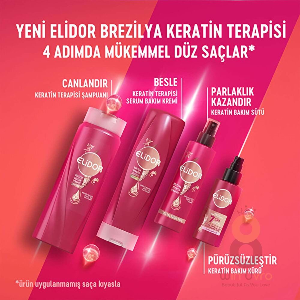 Elidor Brezilya Keratin Terapisi Keratin Bakım Kürü 90 ml