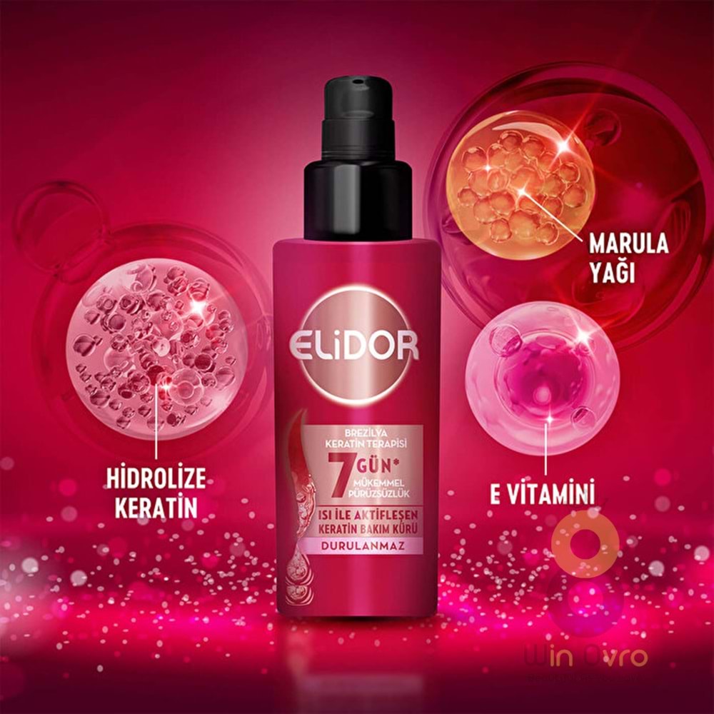 Elidor Brezilya Keratin Terapisi Keratin Bakım Kürü 90 ml