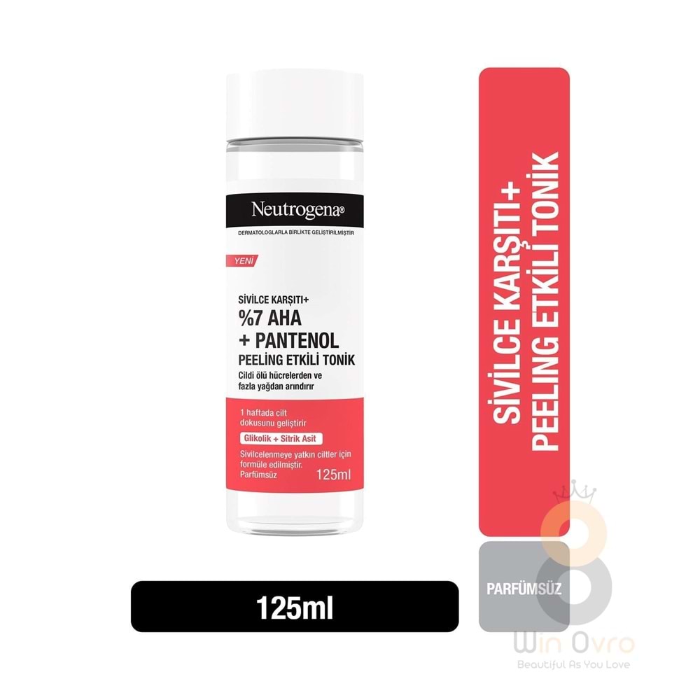 Neutrogena Sivilce Karşıtı Plus Peeling Etkili Tonik
