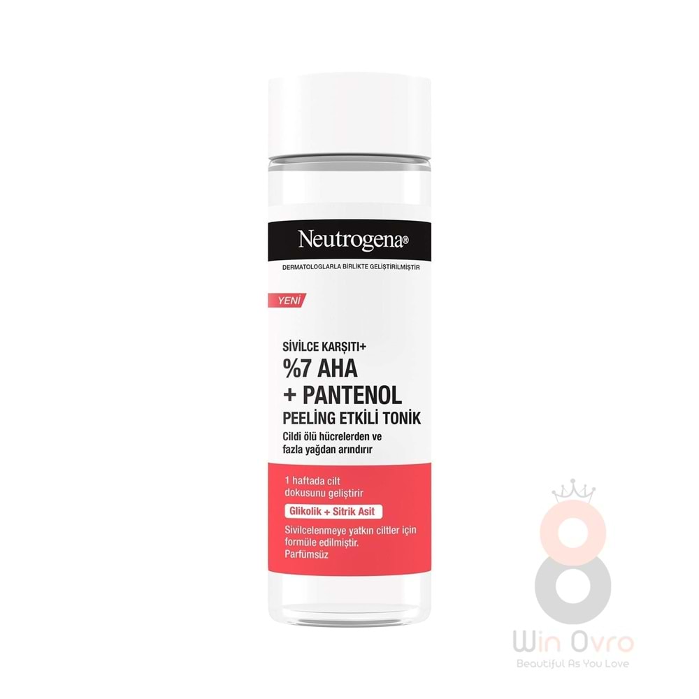 Neutrogena Sivilce Karşıtı Plus Peeling Etkili Tonik