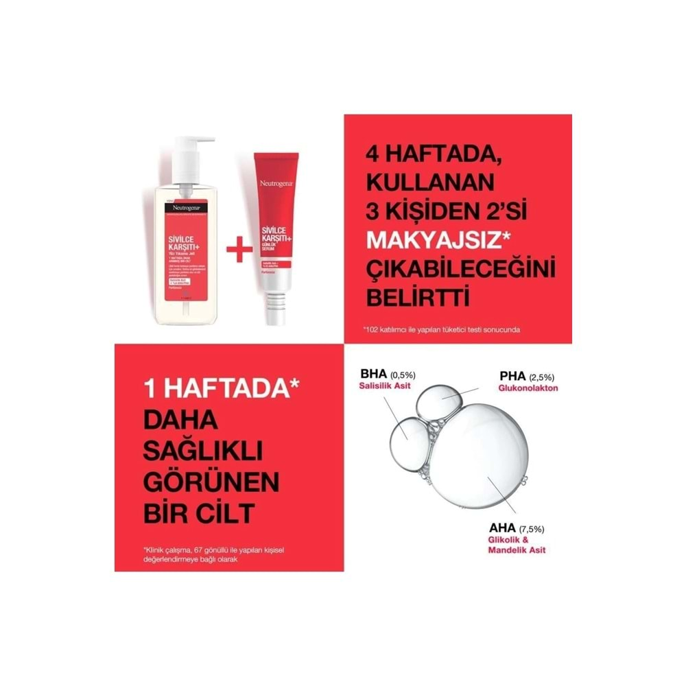 Neutrogena Sivilce Karşıtı Plus Serum 50 ml