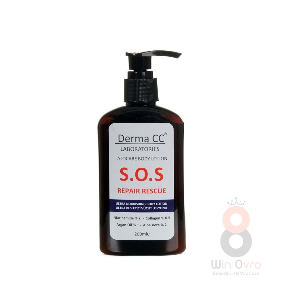 Derma CC Laboratories S.O.S Ultra Besleyici Vücut Losyonu 200 ml