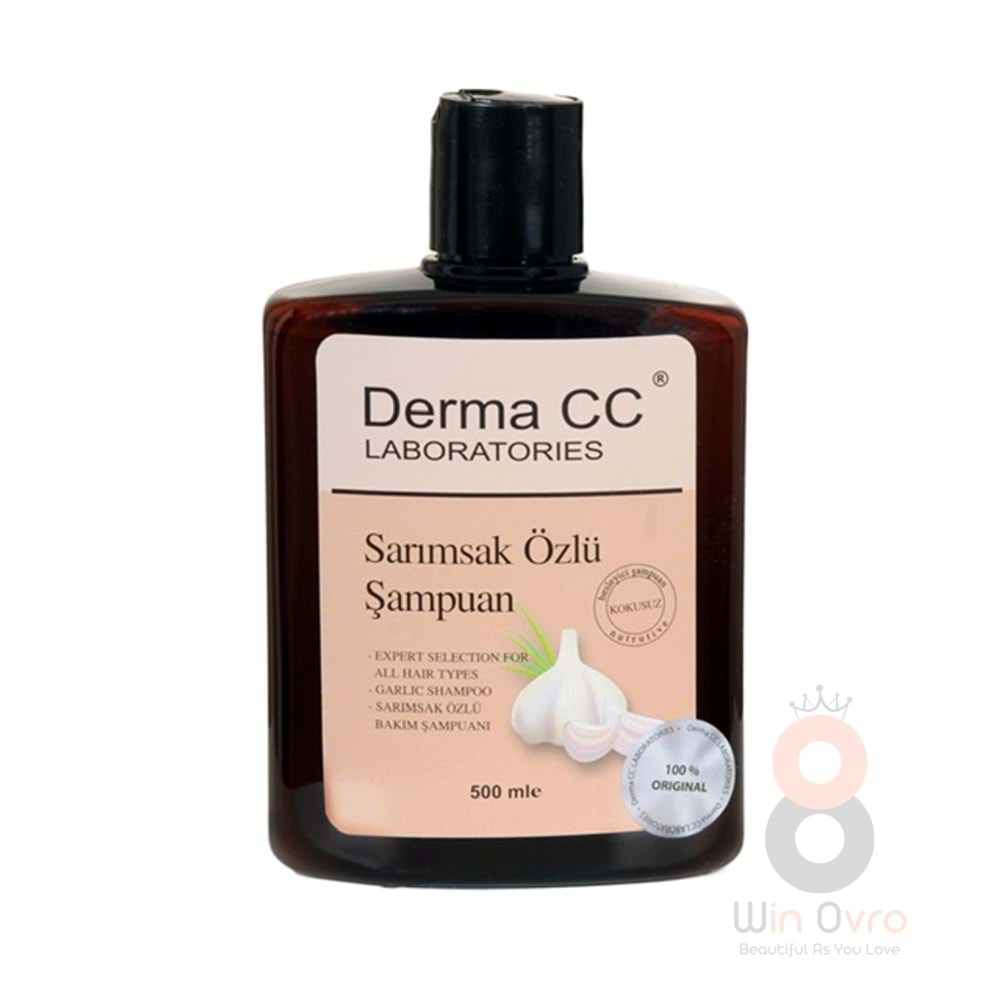 Derma CC Laboratories Sarımsak Özlü Saç Güçlendirici Bakım Şampuanı 500 Ml