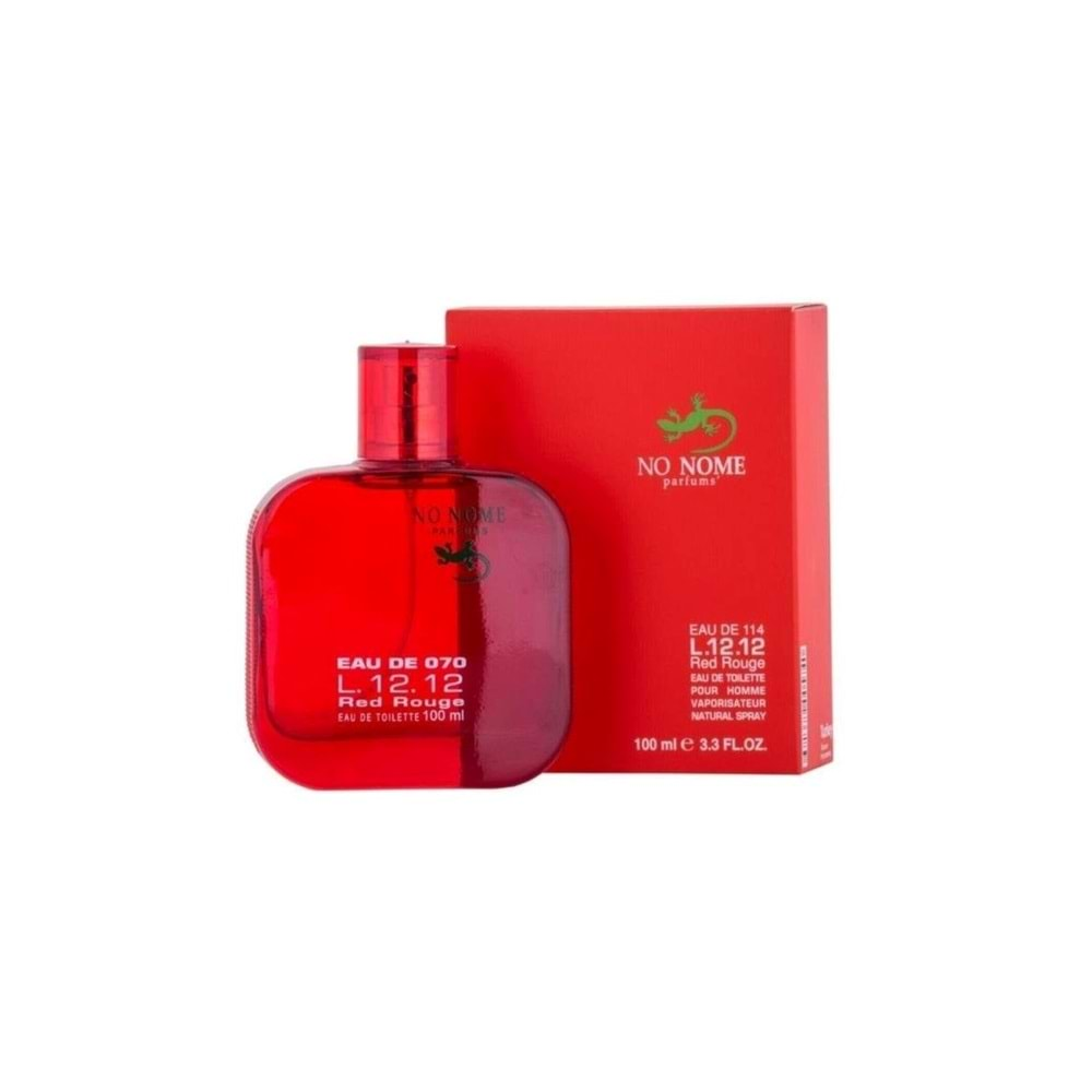 No Nome Red Edt 100 ml Erkek Parfümü Lacoste Kırmızı