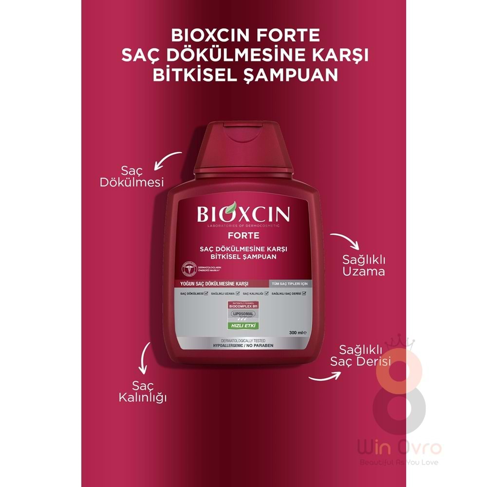 Bioxcin Forte Yoğun Saç Dökülmesine Karşı Bakım Şampuanı 300 Ml - 3 Al 2 Öde