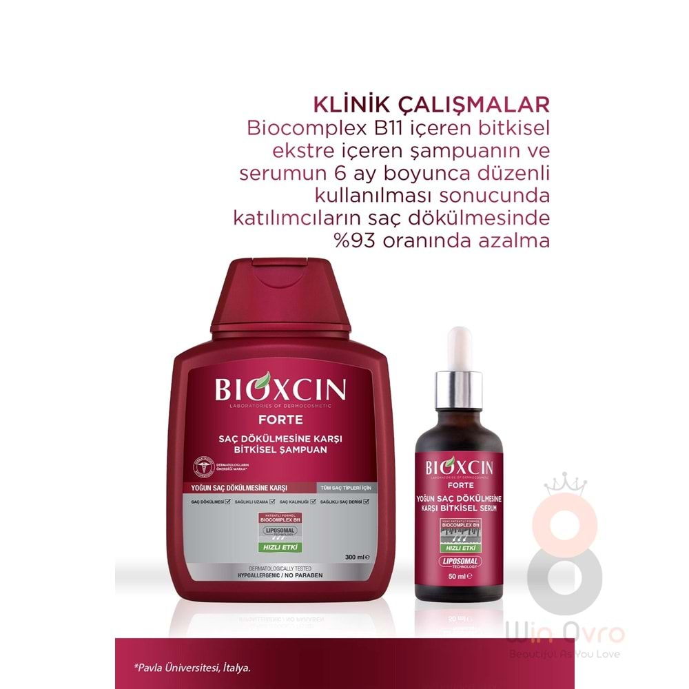 Bioxcin Forte Yoğun Saç Dökülmesine Karşı Bakım Şampuanı 300 Ml - 3 Al 2 Öde