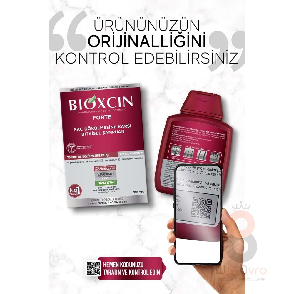 Bioxcin Forte Yoğun Saç Dökülmesine Karşı Bakım Şampuanı 300 Ml - 3 Al 2 Öde