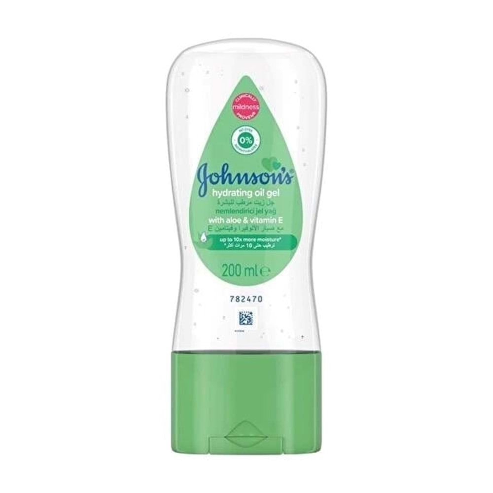 Johnson's Baby Jel Bebe Yağı 200ml Aloe Vera