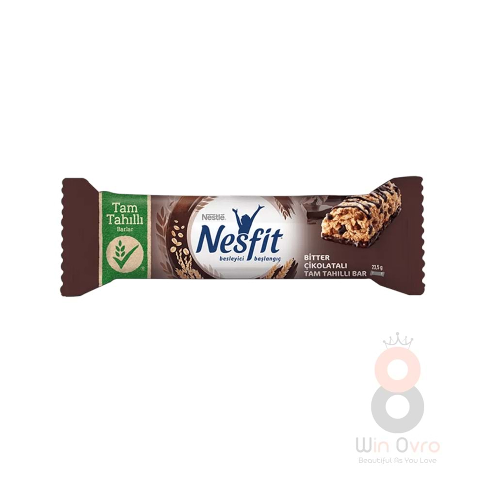 Nestle Nesfit Bitter Çikolatalı Tam Tahıllı Bar 23.5 Gr