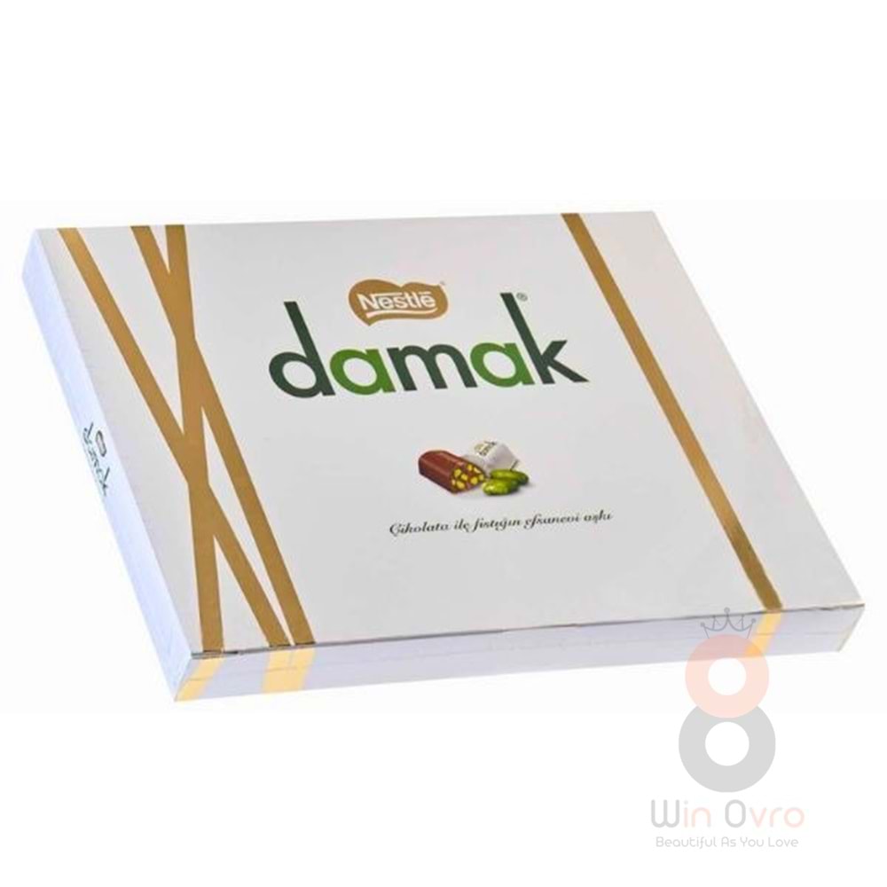 Nestle Damak Antep Fıstıklı Sütlü Çikolata 176.4 Gr Bayram Çikolatası